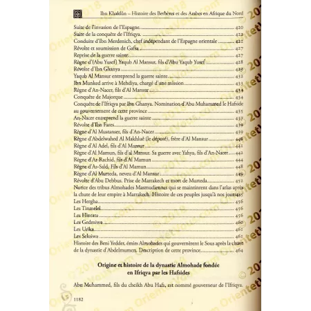 Histoire des Berbères & des Arabes en Afrique du Nord