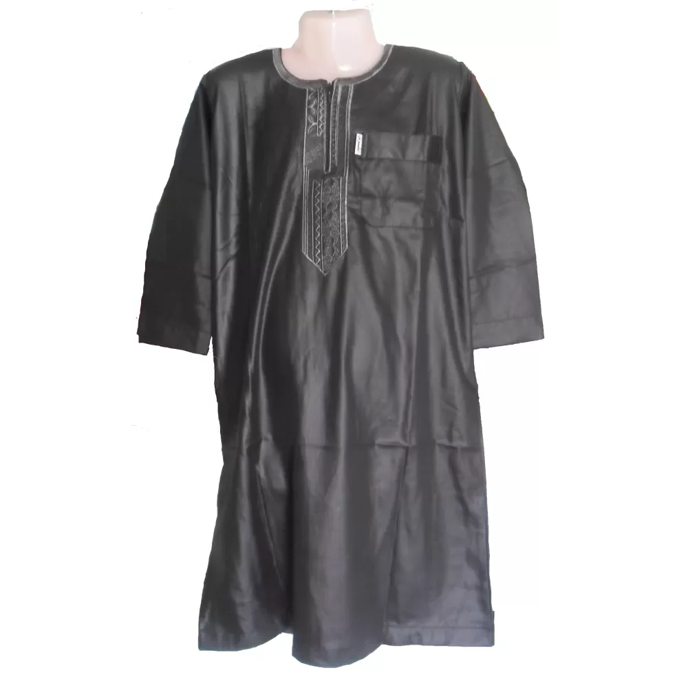 Qamis enfant Noir Glacé