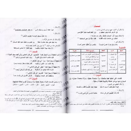 Al-Balâghah al-Wâdihah avec corrigés des exercices/البلاغة الواضحة: البيان والمعاني والبديع ودليل البلاغة الواضحة