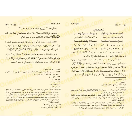 Explication d'Alfiyyah as-Suyûtî sur le nahu, intitulée : Les principes méthodiques dans l'explication de la Farîdah/شرح ألفية ا