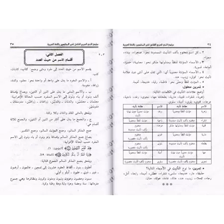 Les principes complets de la grammaire arabe pour les non-spécialistes en langue arabe/مبادئ النحو العربي الشامل لغير المختصين ب