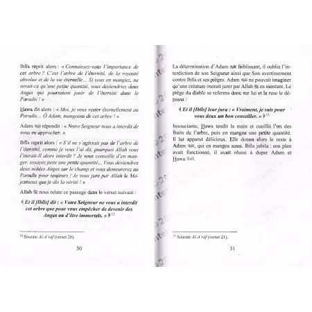 Adam, le Père de l’Humanité (Édition Bilingue)