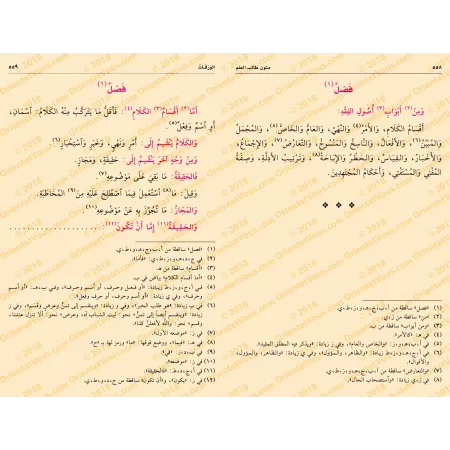 Mutûn Tâlib al-'Ilm [Vérifié par 'Abd al-Muhsin al-Qâsim - 4 livres en 1- Grand Format]/متون طالب العلم - تحقيق عبد المحسن القاس