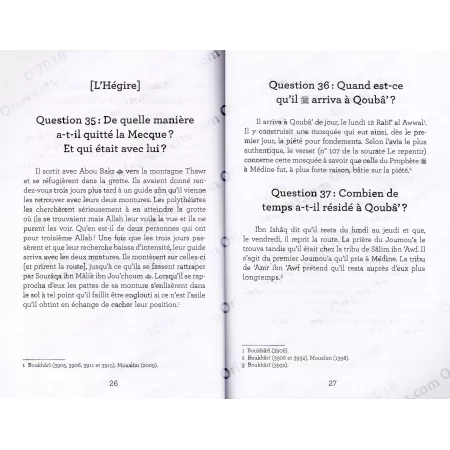 La vie du Prophète en Questions-Réponses