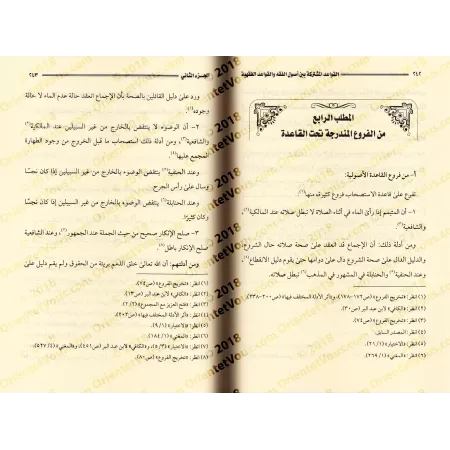 Les principes communs aux fondements du fiqh et aux règles du fiqh/القواعد المشتركة بين أصول الفقه والقواعد الفقهية