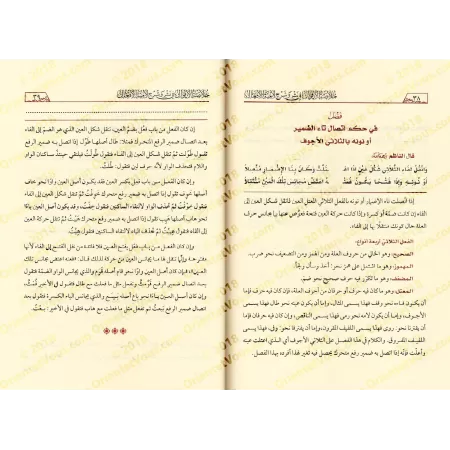 Explication de la composition poétique sur al-Âjurûmiyyah de 'Ubayd Rabbih avec l'explication du poème "Lâmiyyah al-Af'âl" [al-W