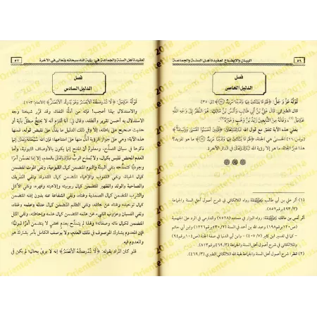 Explication de la croyance des Sunnites concernant la vision d'Allah le jour du Jugement du livre d'Ibn al-Qayyim [Rabî' al-Madk