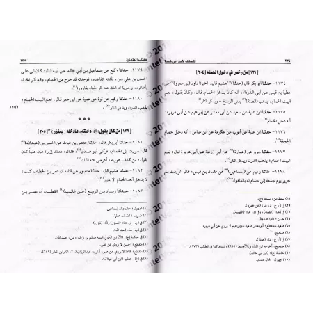 Al-Musannaf d'Ibn Abî Shaybah [Tahqîq: Sa'd as-Shathrî]/المصنف لابن أبي شيبة - تحقيق سعد الشثري