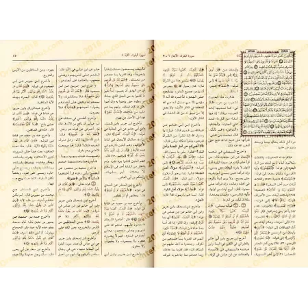 Tafsîr d'as-Suyûtî - Ad-Durr al-Manthûr fî at-Tafsîr Bi-l-Ma'thûr (2 Volumes)/الدر المنثور في التفسير المأثور - تفسير السيوطي