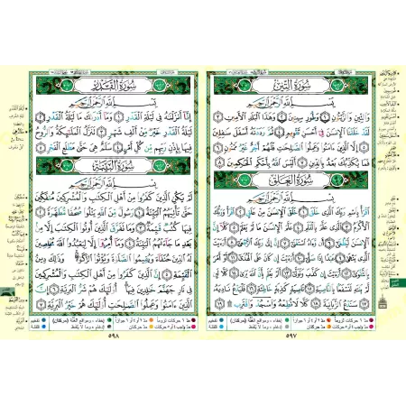 Coran de Tajwîd [Hafs]/مصحف التجويد [حفص]
