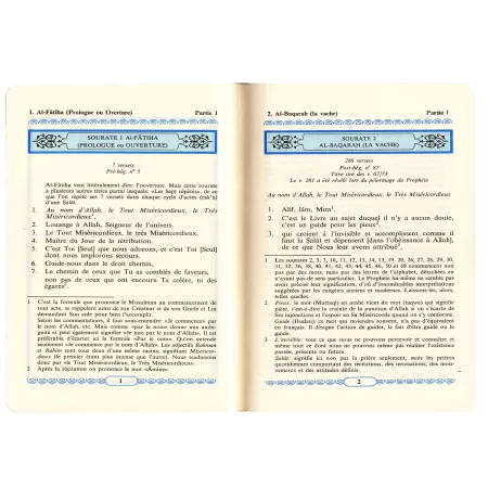 Le Coran en français: La traduction française des sens du Noble Coran (Fermeture zip)