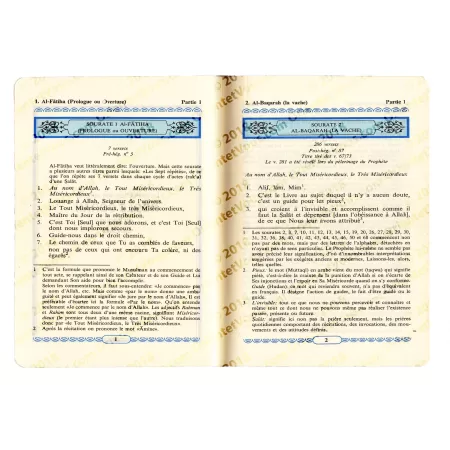 La traduction des sens du Noble Coran en langue française - Format Moyen