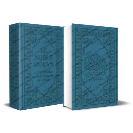 LE NOBLE CORAN - Edition Bilingue de luxe Bleu [Arabe/Français]