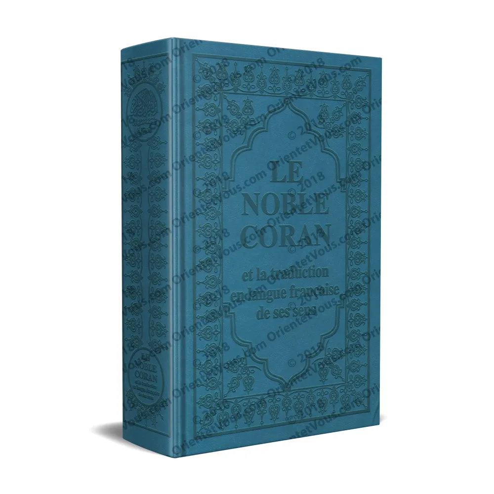 LE NOBLE CORAN - Edition Bilingue de luxe Bleu [Arabe/Français]