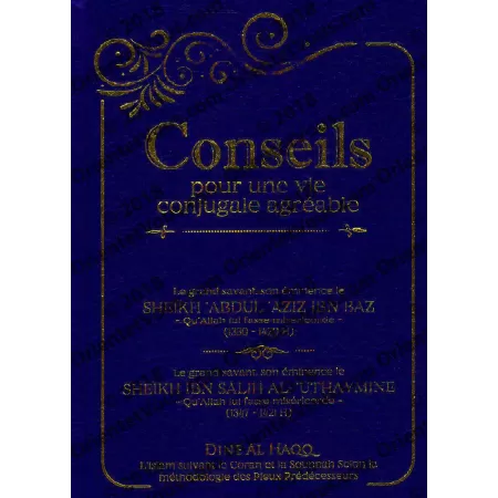 Conseils pour une vie conjugale agréable