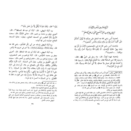 Résumé des Branches de la Foi de l’imam al-Bayhaqî [Tahqîq: al-Arnâ'ût]/مختصر شعب الإيمان للبيهقي [تحقيق: الأرناؤوط]