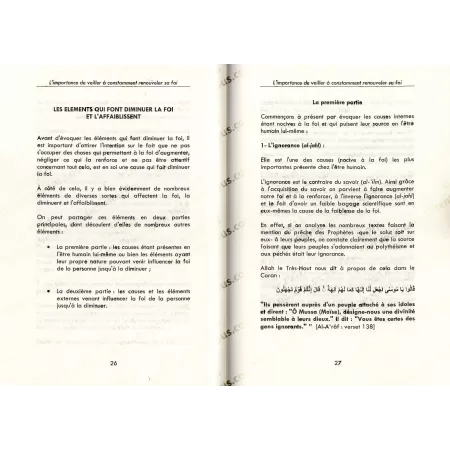 Parfaire sa Foi, un Effort au Quotidien