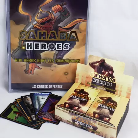 Pack Album + Cartes à Collectionner Sahaba Heroes