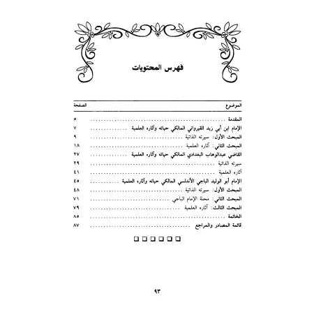 Parmi les plus illustres savants de l'école malikite/من أعلام المذهب المالكي
