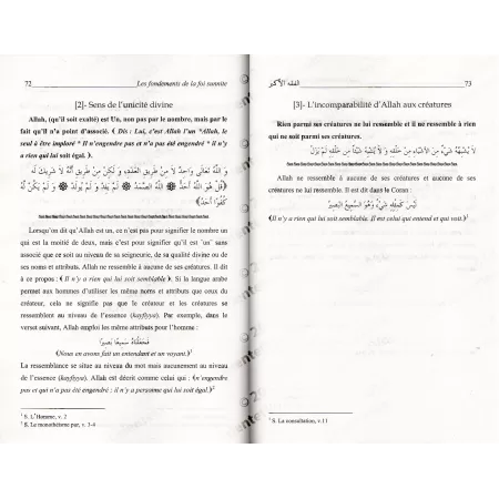 Les Fondements de la Foi Sunnite (al-Fiqh al-Akbar)