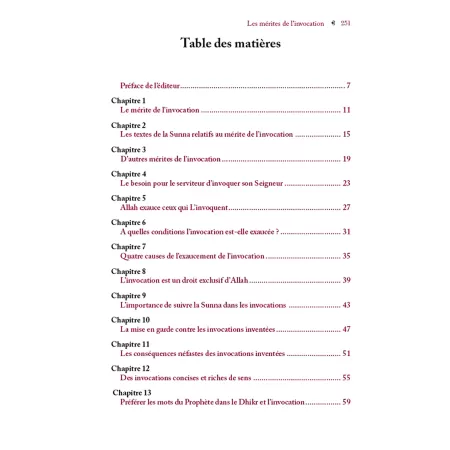 Les mérites de l’invocation ['Abd Ar-Razzâq al-Badr]