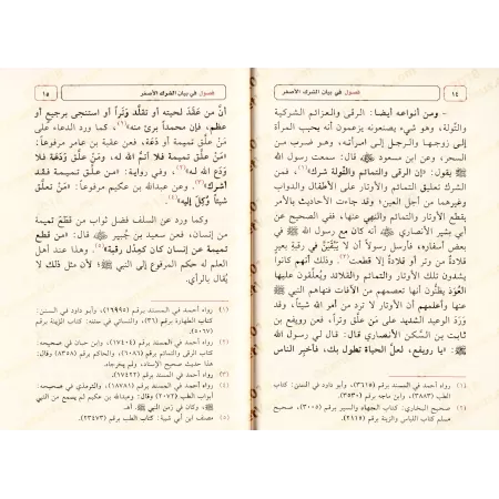 Le Polythéisme Mineur/فصول في بيان الشرك الأصغر