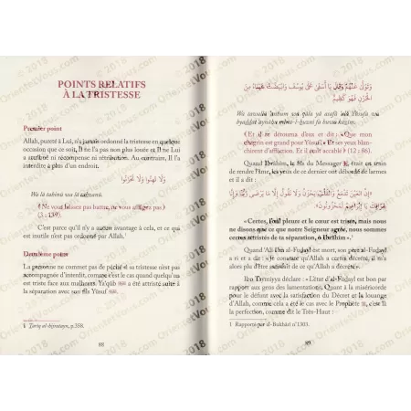 Ne sois pas triste Allah est ton Seigneur
