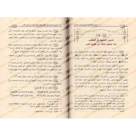 La somme des bonnes mœurs et des convenances des rapporteurs de Hadith/الجامع لأخلاق الراوي وآداب السامع