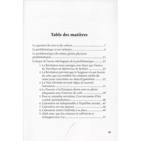 Pourquoi Dieu nous enjoint-il de l'adorer ?
