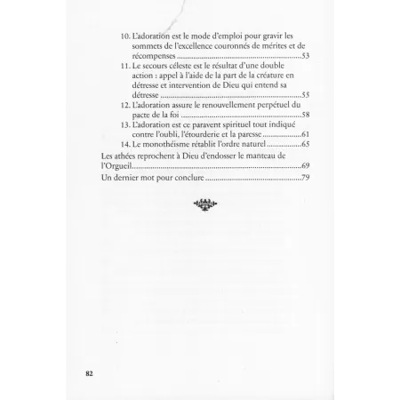 Pourquoi Dieu nous enjoint-il de l'adorer ?