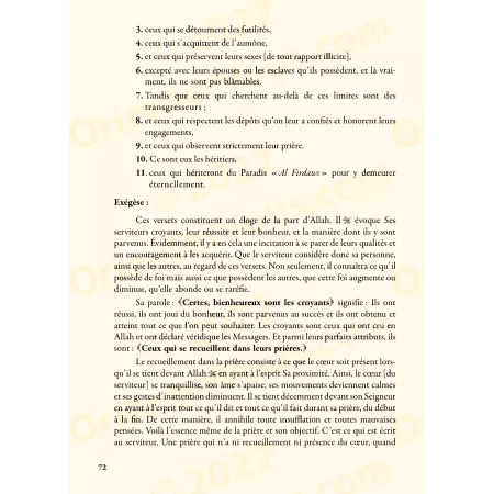 Le recueil bénéfique des enseignements coraniques [as-Sa'dî]