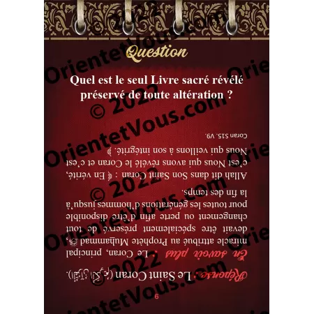 Muslim Challenge : Le Coran et les livres saints