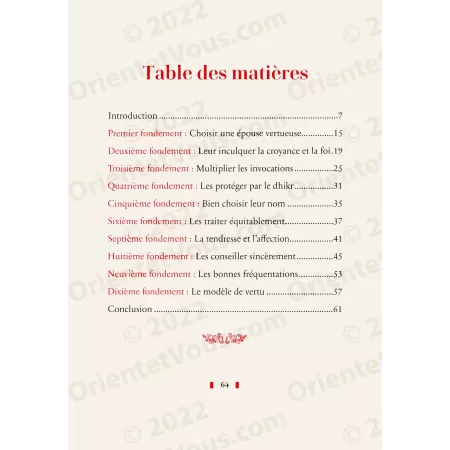 10 fondements de l'éducation des enfants 