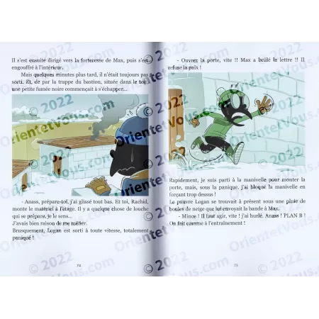 La Famille Foulane 8 - La bataille du château [Livre illustré]