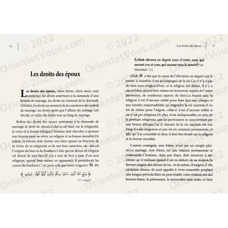 Les droits des époux