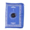 Tapis de prière de poche avec boussole et poids intégrés