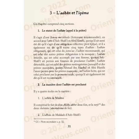 Le livre de la prière [Ibn Juzayy]