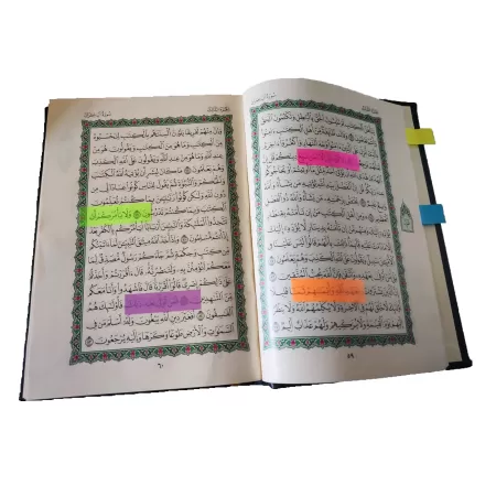 Languettes adhésives transparentes multicolores avec dévidoir