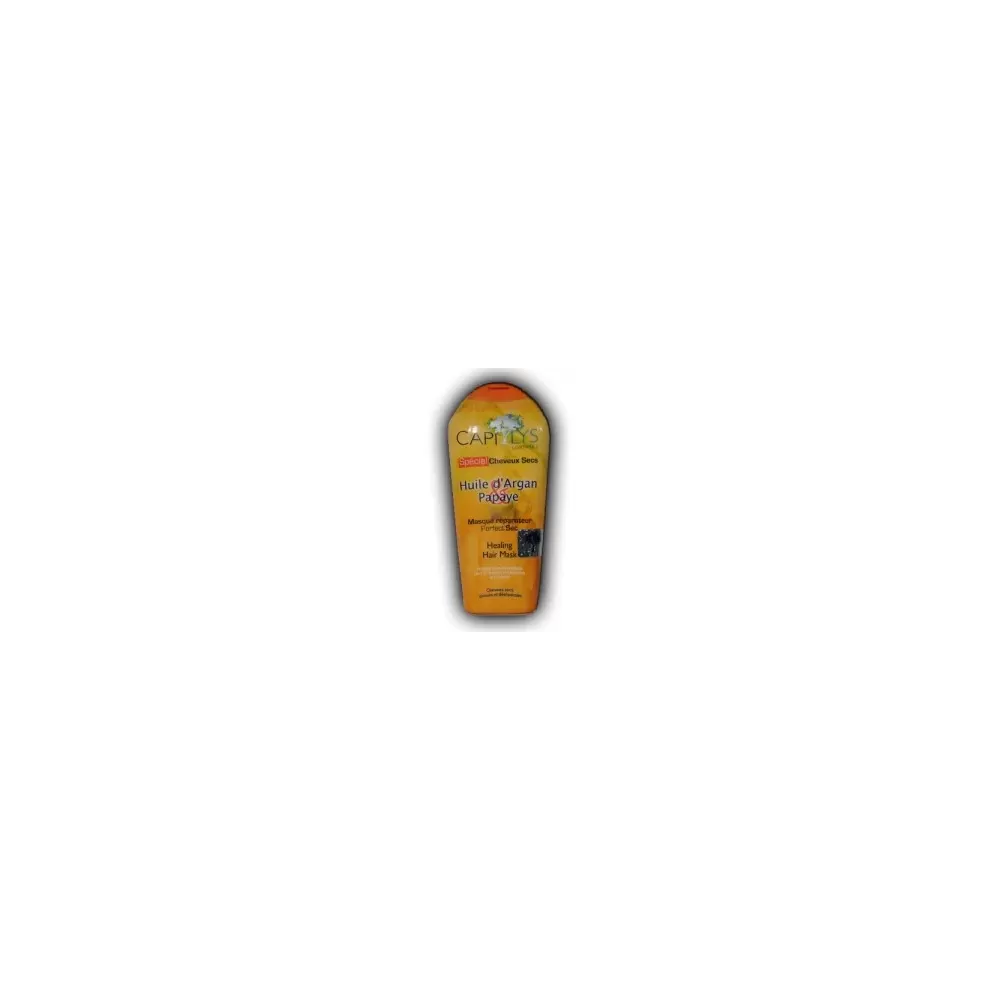 Masque r&eacute;parateur capillaire Capilys &agrave; l&#039;huile d&#039;Argan et Papaye