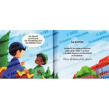 Les dix comportements en or [Livre pour enfants]