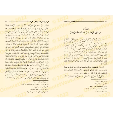 Al-Hujja fî Bayân al-Mahajja (La Preuve Éclairante sur le Chemin Clair) de Qiwâm as-Sunna/الحجة في بيان المحجة لقوام السنّة
