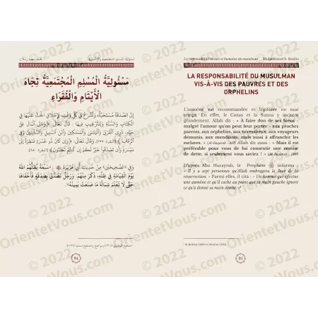 La Responsabilité sociale et humaine du musulman [Bilingue]