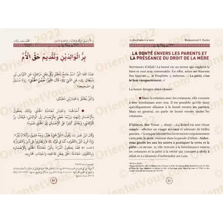 La bonté envers la Mère [Bilingue]