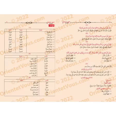 An-Nahu al-Wâdih (la grammaire limpide) avec corrigés des exercices - Niveau Débutant/النحو الواضح مع دليل النحو الواضح وأجوبته 