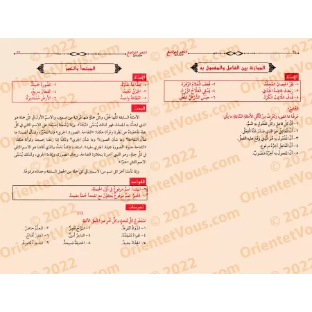 An-Nahu al-Wâdih (la grammaire limpide) avec corrigés des exercices - Niveau Débutant/النحو الواضح مع دليل النحو الواضح وأجوبته 