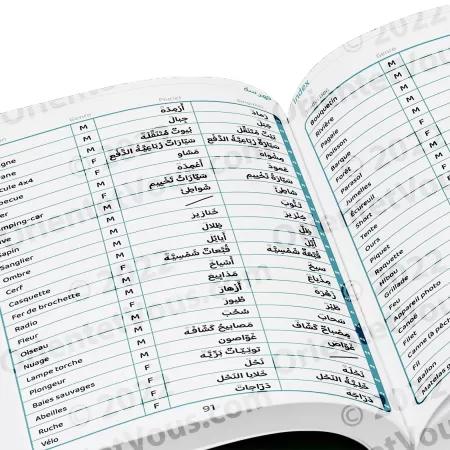J'apprends du vocabulaire avec Awlad School #1 (dictionnaire visuel de base de la langue arabe)