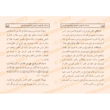 Traité sur l'abandon noble, le pardon clément et les catégories de la piété et de la patience/مسألة في الهجر الجميل والصفح الجمي