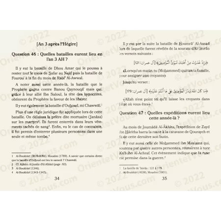 La vie du Prophète en Questions-Réponses, suivi de: Esquisse biographique du Prophète