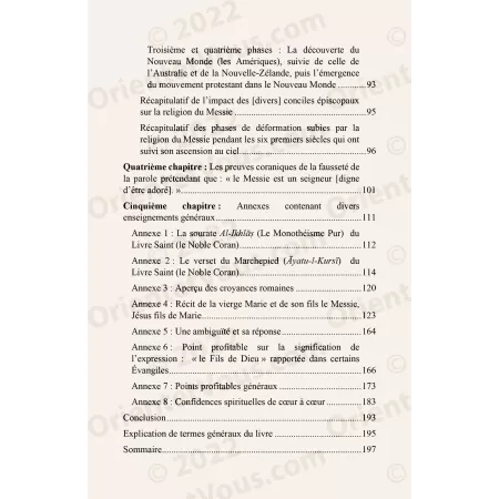Le Messie, Jésus fils de Marie est-il Dieu ?