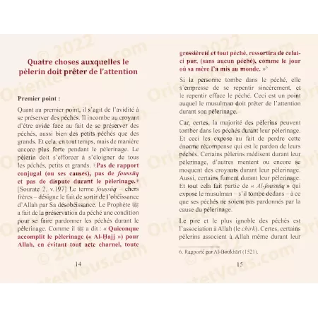 Description du Hajj et de la 'Omra [Pack]